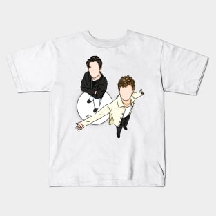 Charlie puth(ft.jungkook)-left and right Kids T-Shirt